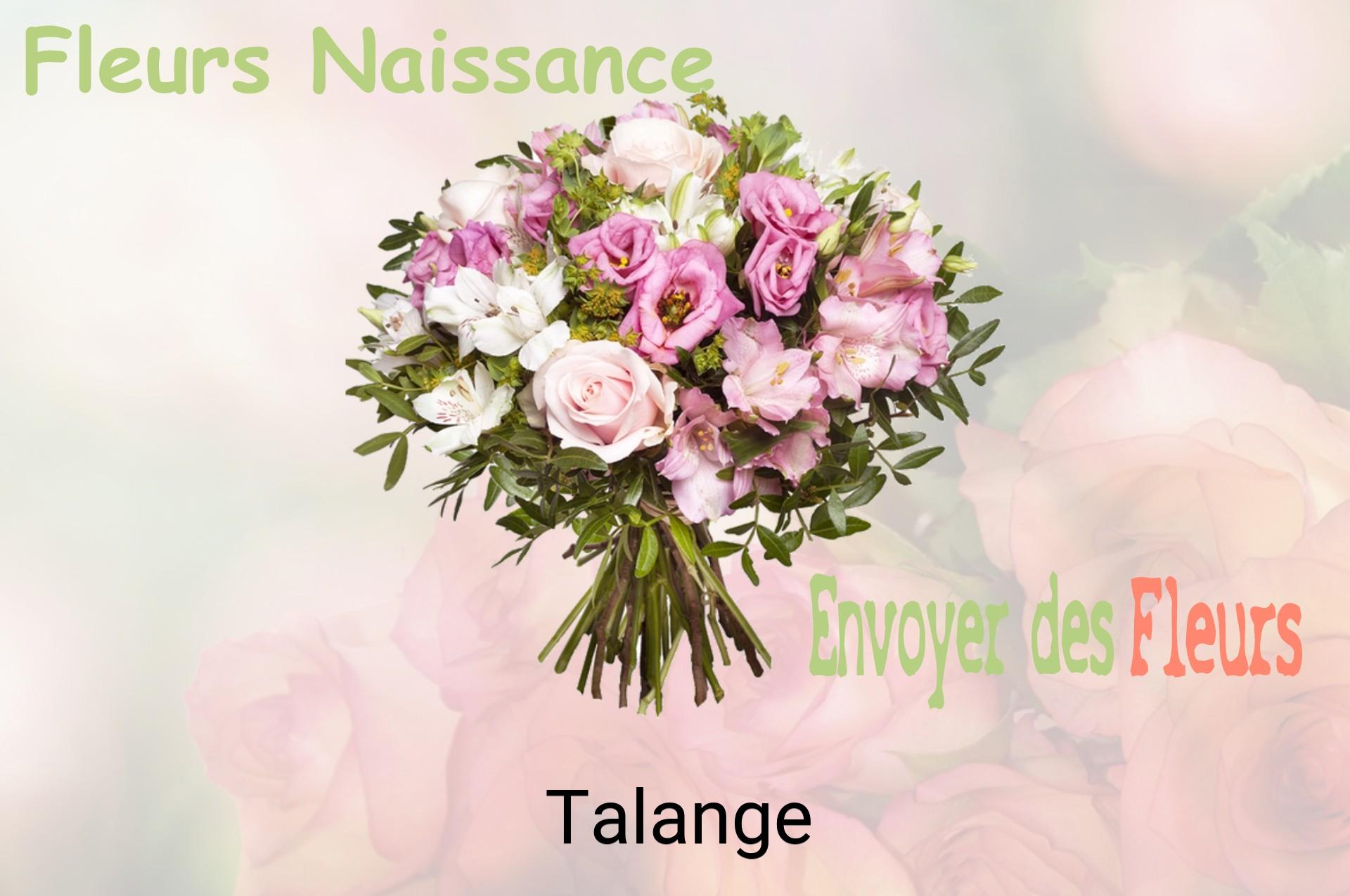 Bouquet de fleurs de naissance livré à Talange
